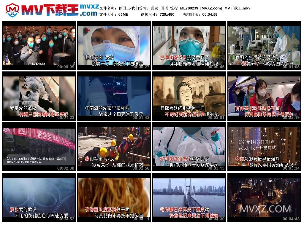 孙国玉-我们等你，武汉_国语_流行_ME700239